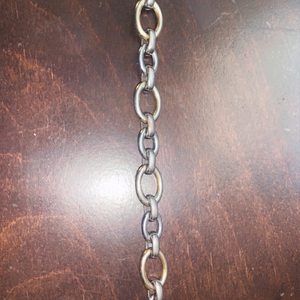 Gold and silver chain bracelet!